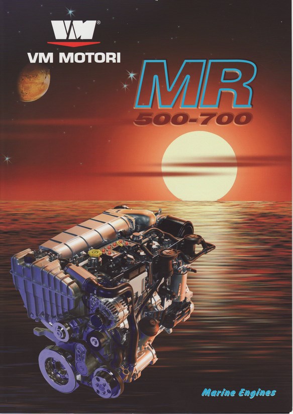MR 500 - 700 moteurs marins
